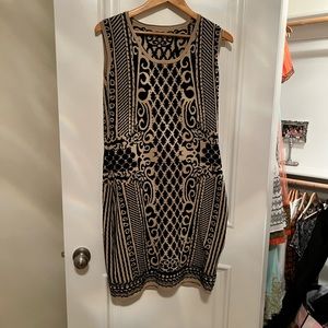 Sleeveless sweater dress